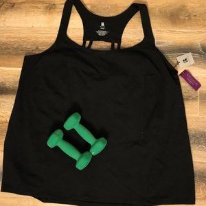 B Active Athletic top, Black, size 22/24
